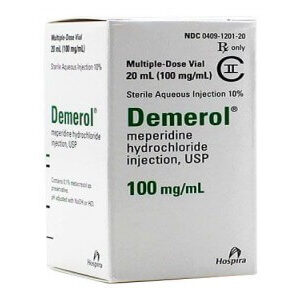 Demerol vial