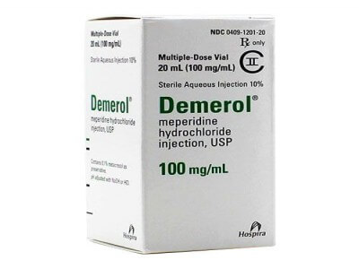Demerol vial